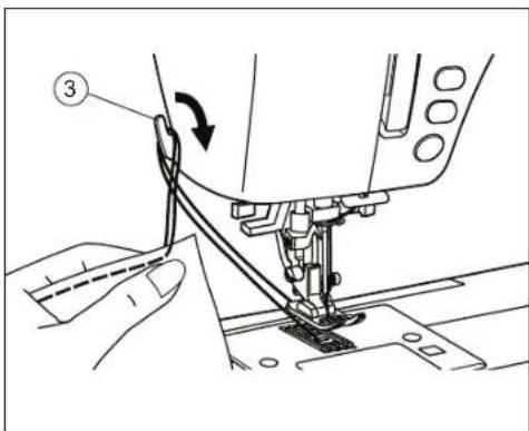 PRIVILEG 61017E - Nähen einer Probenaht - 2