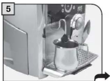 GAGGIA Platinum Swing - DER VORGANG MUSS VON EINER PERSON ÜBERWACHT WERDEN. ACHTUNG! AUF KEINEN FALL ESSIG ALS ENTKALKER VERWENDEN. - 3