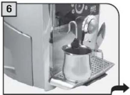 GAGGIA Platinum Swing - EINSCHALTEN DER MASCHINE - 6