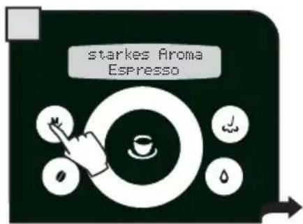 starkes Aroma Espresso