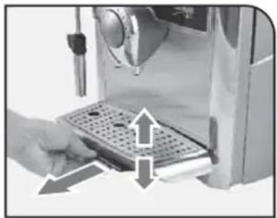 GAGGIA Platinum Swing - HÖHENEINSTELLUNG DER ABTROPFSCHALE - 1