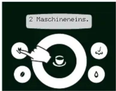 GAGGIA Platinum Swing - EINSTELLUNGEN DER MASCHINE - 1