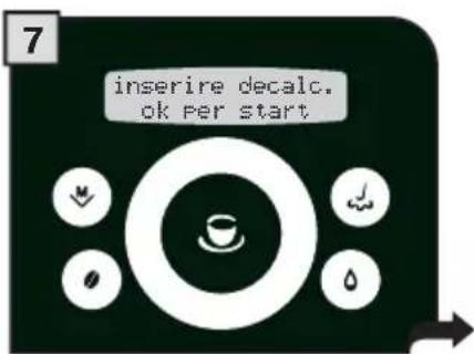 7 inserire decalc. ok per start