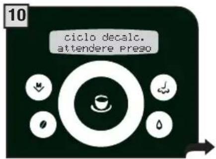 10 ciclo decalc. attendere preso