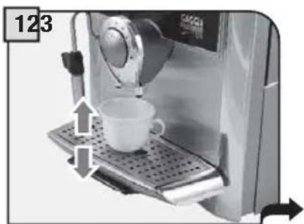 GAGGIA Platinum Swing - PROGRAMMIERUNG ÜBER DAS MENÜ "GETRÄNKEEINSTELLUNGEN" - 2