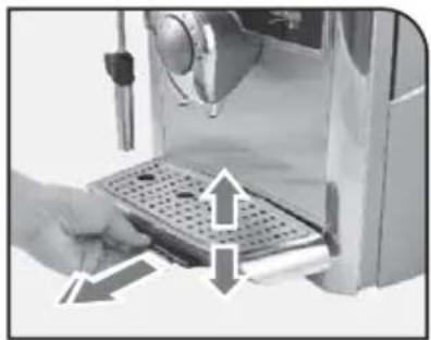 GAGGIA Platinum Swing - REGOLAZIONE DELL'ALTEZZA DELLA VASCA RACCOGLI GOCCE - 1