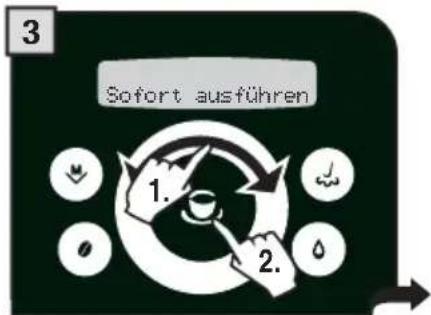 3 Sofort ausführen 1. 2.