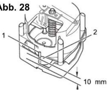 Abb. 28 1 2 10 mm