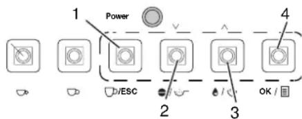 1 Power 2 3 4 D/ESC OK /