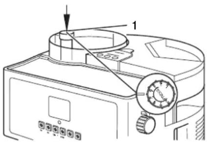 CLATRONIC KAV 3002 - Maalgraad instellen - 1