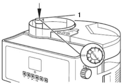 CLATRONIC KAV 3002 - Regulacja stopnia zmielenia - 1