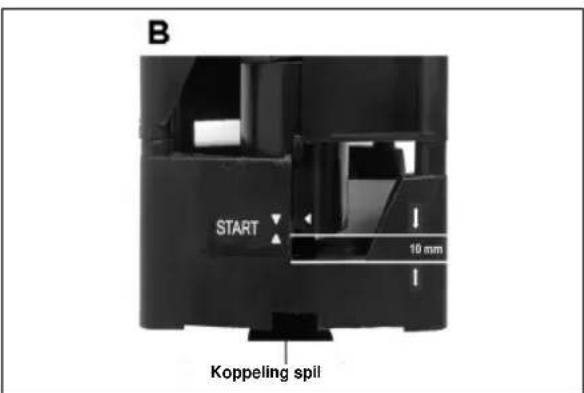 B START 10 mm Koppeling spill