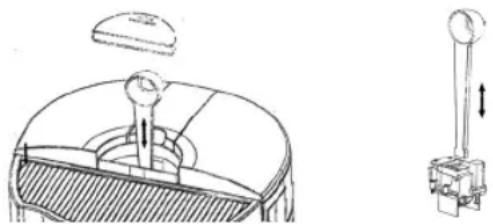 BOMANN CB 2001 - Pulire il contenitore del caffè in polvere - 1