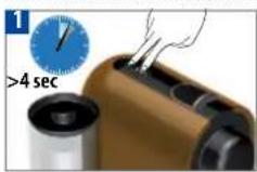 BREVILLE Nespresso U - PROGRAMMING THE WATER VOLUME RESET TO FACTORY SETTINGS - 3