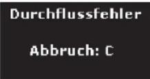 WMF 450 - Durchfl ussfehler - 1