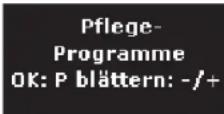 WMF 450 - Aufruf der Pfl egeprogramme - 3