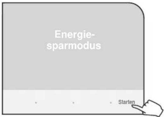 Energie- sparmodus Starten