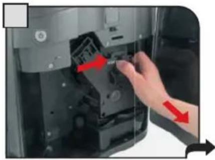 PHILIPS Saeco Primea Touch Cappuccino - REINIGEN DER BRÜHGRUPPE - 2