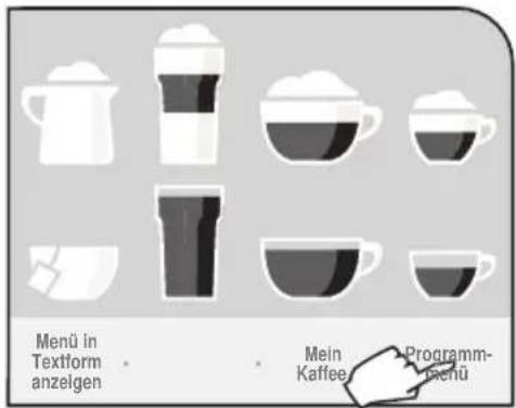 PHILIPS Saeco Primea Touch Cappuccino - MASchINENPROGRAMMIERUNG - 1