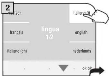 2 deutsch français lingua 1/2 italiano (ch) Italiano (i) english nederlands ok ok