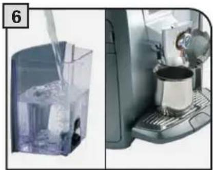 PHILIPS Saeco Primea Touch Cappuccino - ACHTUNG! DIE ENTKALKUNG MUSS INNERHALB VON 24 STUNDEN AB IHRER UNTERBRECHUNG WIEDER AUFGENOMMEN WERDEN. - 9