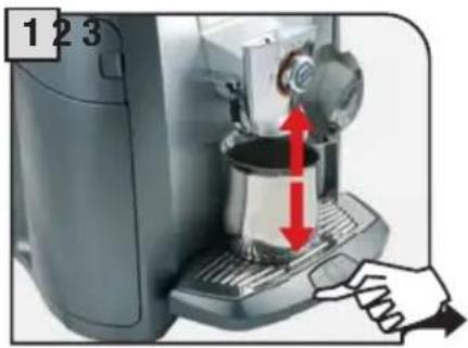PHILIPS Saeco Primea Touch Cappuccino - MANuELLES ENTLÜFTEN DES WASSERSYSTEMS - 1