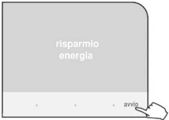 risparmio energia avvio
