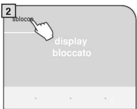 2 sloccos display bloccato