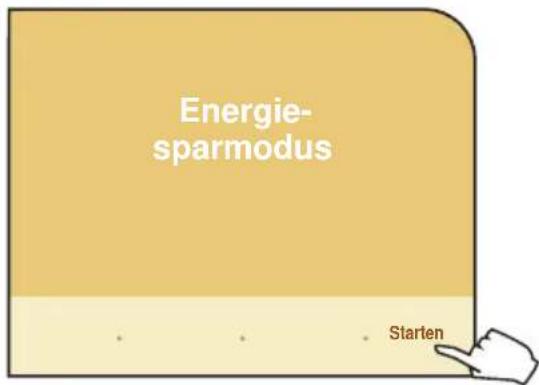 Energie- sparmodus Starten