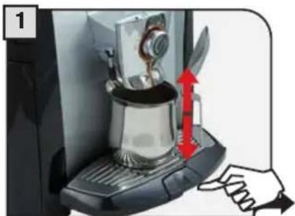 PHILIPS Saeco Primea Cappuccino Duo - MANuELLES ENTLÜFTEN DES WASSERSYSTEMS - 2
