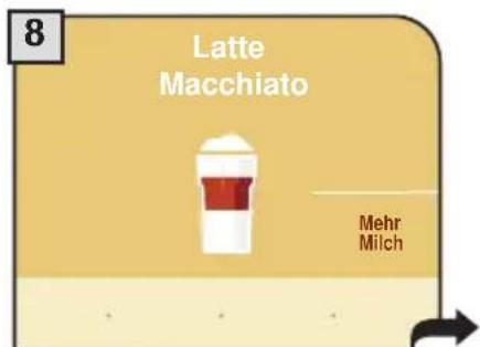 8 Latte Macchiato Mehr Milch