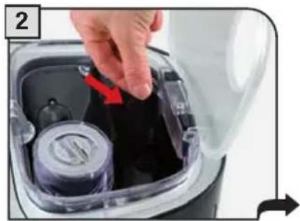 PHILIPS Saeco Primea Cappuccino Duo - WARTUNG DES MAHLWERKS - 2