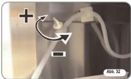 Küppersbusch Ecafé profi KV 6800.1M - EINSTELLUNG DER MILCHTEMPERATUR (Temperaturregelung) - 1