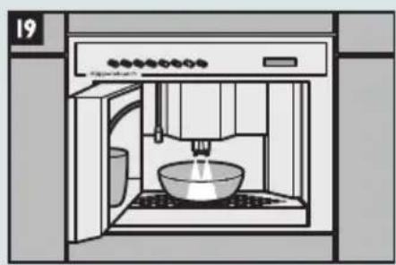 Küppersbusch café profi EKV 6800.0 M - Den Kaffeeautomaten entkalken - 2