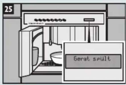 Küppersbusch café profi EKV 6800.0 M - Den Kaffeeautomaten reinigen - 8