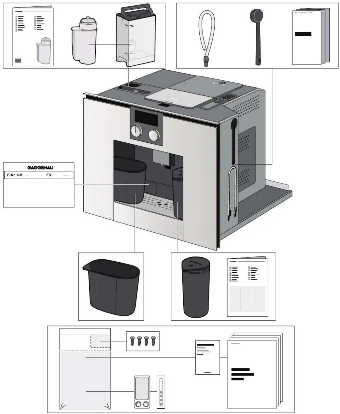 GAGGENAU E-Nr. CM...... FD...... ...... GAGGENAU
