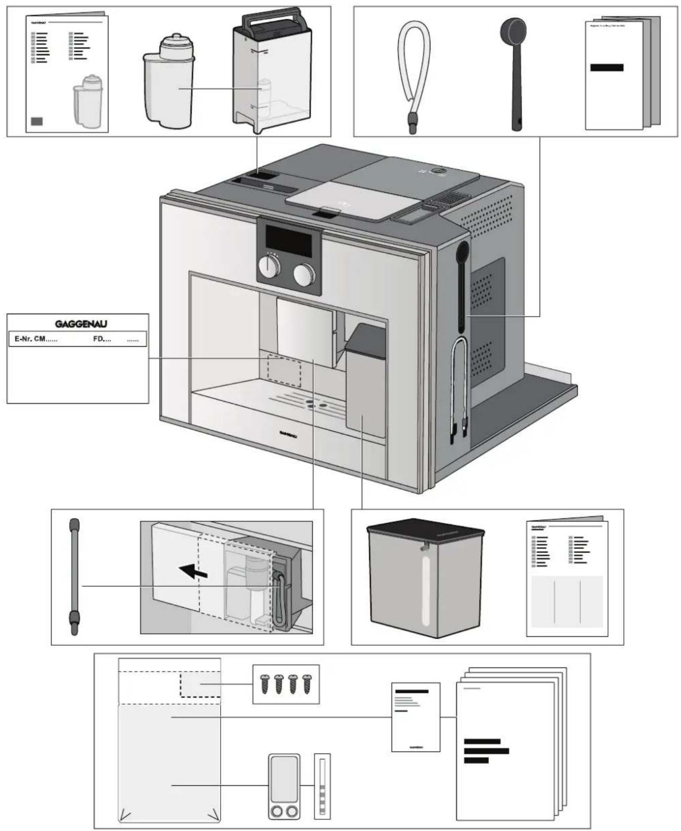 GAGGENAU E-Nr. CM...... FD...... ......