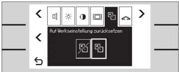 Auf Werkseinstellung zurücksetzen