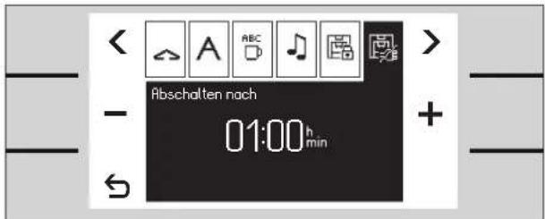 Abschalten nach 01:00h min