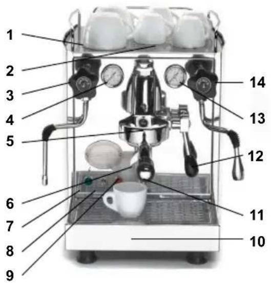 ECM Barista - Περιγραφή μηχανής - 1