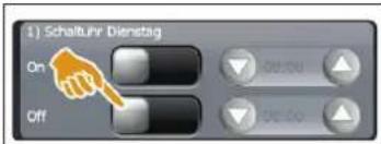 Schaerer Coffee Art Plus TouchIT - Schaltuhr deaktivieren - 1