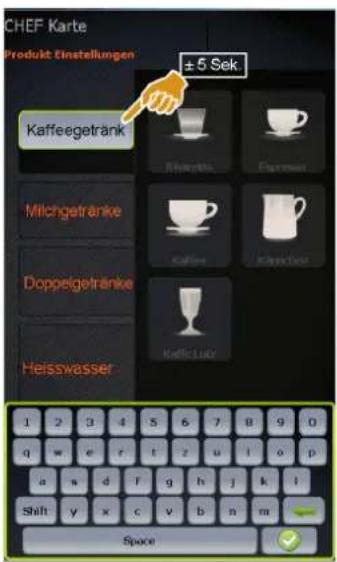 Schaerer Coffee Art Plus TouchIT - Testprodukt ausgeben - 2