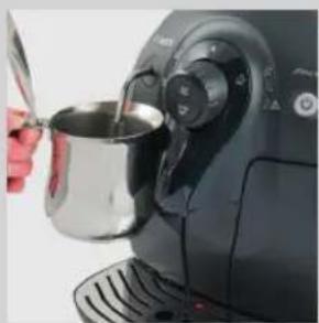 PHILIPS Saeco XSmall HD8647 - Milch aufschäumen - 1
