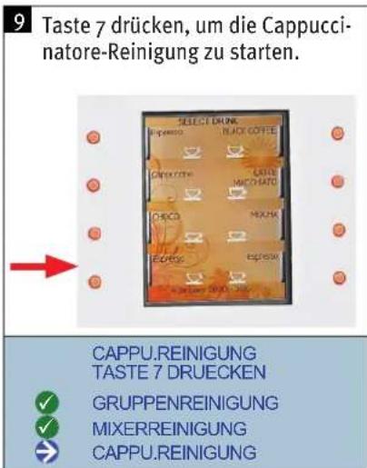 Carimali Optima - Automatisches Reinigungsprogramm - 11
