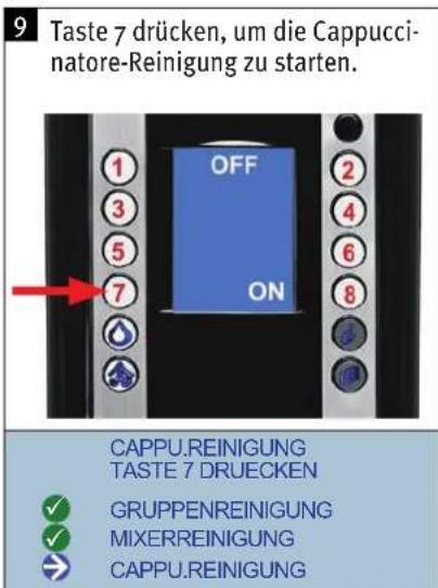 Carimali MX-3 - Automatisches Reinigungsprogramm - 11
