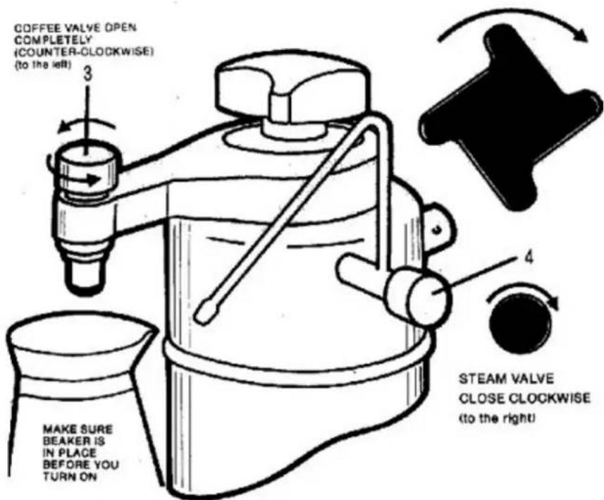 Bellman CXE-25 - PREPARATION OF MILK FOR CAPPUCCINO - 1