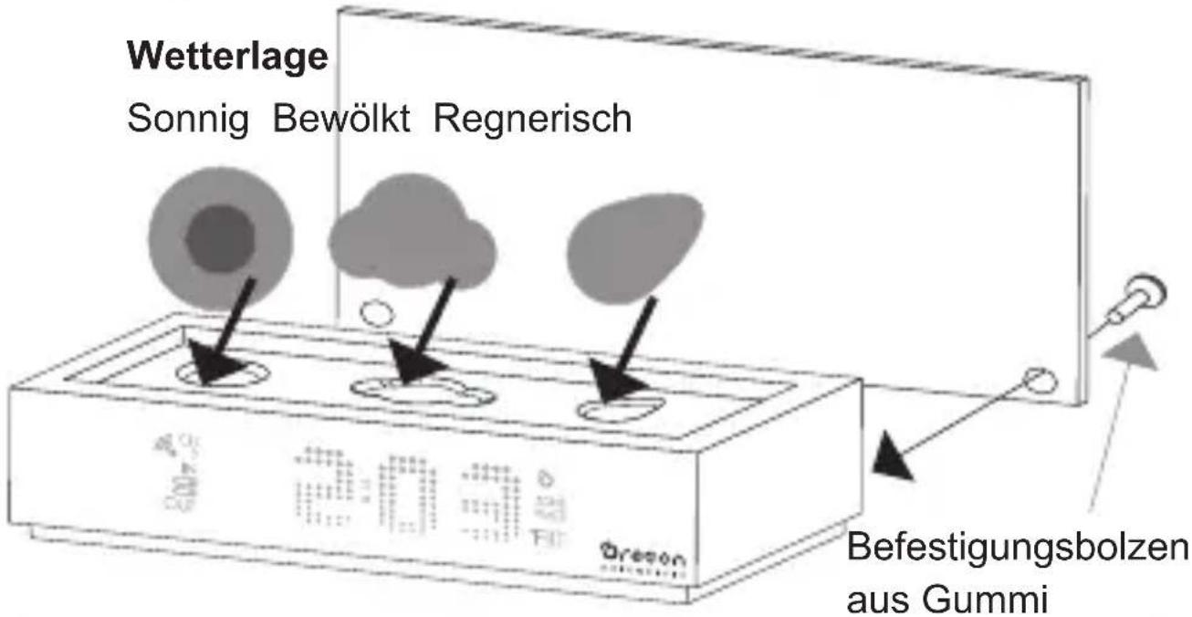 OREGON SCIENTIFIC CW 101 - Uhrzeit manuell einstellen - 1