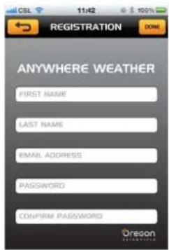 CREL 11:42 $ 100% REGISTRATION DONE ANYWHERE WEATHER FIRST NAME LAST NAME EMAIL ADDRESS PASSWORD CONFIRM PASSWORD Oregon