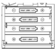 OREGON SCIENTIFIC WD 338 - LCD-Reservebatterien - 1
