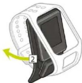 TOMTOM Spark GPS Watch - Uhr vom Armband abnehmen - 2